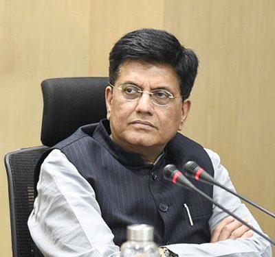 Union minister Piyush Goyal