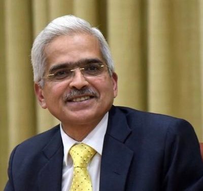 Reserve Bank of India (RBI) Governor Shaktikanta Das