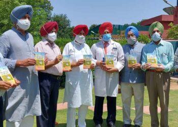 Balbir Singh Sidhu today released a book on “Primary Knowledge about prostate cancer