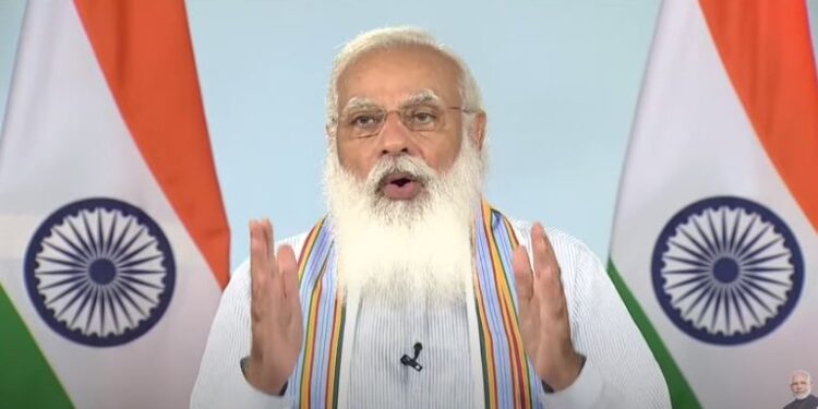 PM Modi's speech at launch of ‘Customized Crash Course programme for Covid 19 Frontline