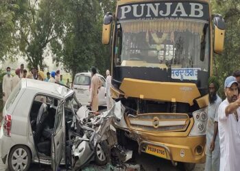 Six killed in road accident in Punjab's Mansa