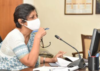 Chief Secretary Ms Vini Mahajan