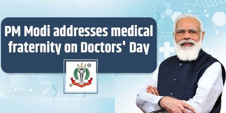 PM Modi addresses medical fraternity on Doctors' Day