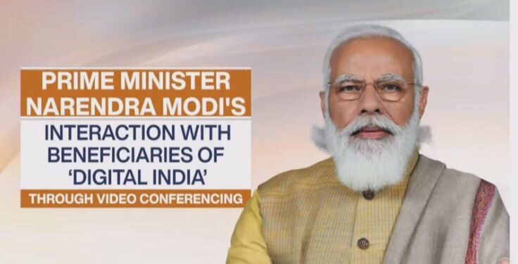 PM Modi's interaction with beneficiaries of Digital India