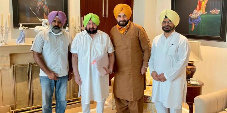 CAPT AMARINDER & SIDHU AGREE ON 10-MEMBER STRATEGIC POLICY GROUP FOR BETTER PARTY-GOVT COORDINATION-