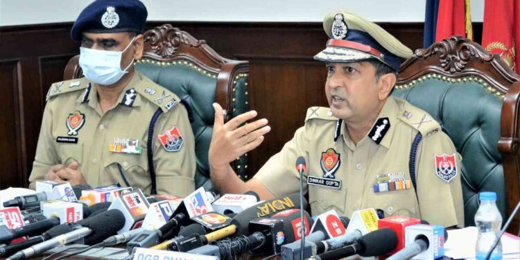 Director General of Police (DGP) Punjab Dinkar Gupta, while addressing a press conference here on Monday, said that following the inputs regarding drone activity in the area of villages including Daleke,