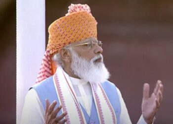 Prime Minister Narendra Modi hoist the Tricolour and address the nation from the ramparts of the iconic Red Fort in Delhi.