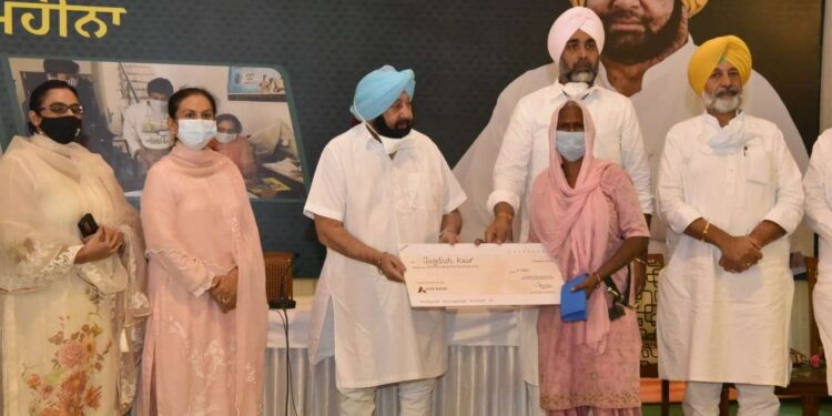 PUNJAB CM ROLLS OUT DISBURSAL OF ENHANCED SOCIAL SECURITY PENSION