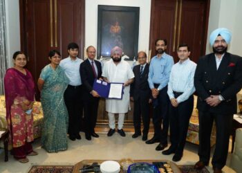 Punjab CM hands over 17-acre land allotment letter to JK Group-