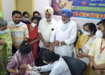 Punjab Health and Family Welfare Minister Balbir Singh Sidhu today launched Pneumococcal Conjugate vaccine under the national immunization program