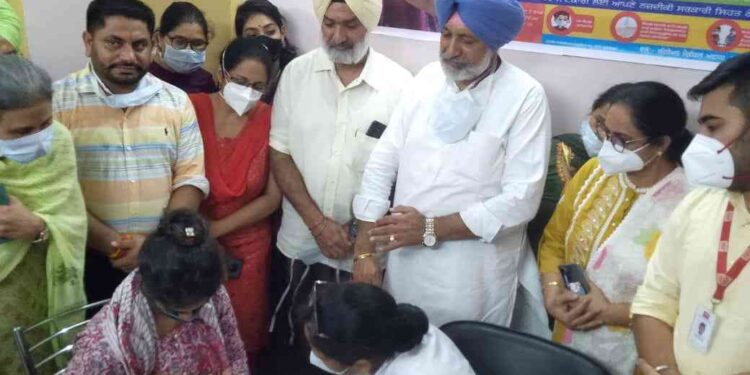 Punjab Health and Family Welfare Minister Balbir Singh Sidhu today launched Pneumococcal Conjugate vaccine under the national immunization program