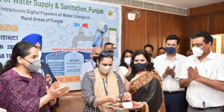 Razia Sultana launches online payment of water supply bills in SAS Nagar