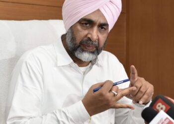 MANPREET BADAL ASSUMES CHARGE AS MINISTER OF FINANCE