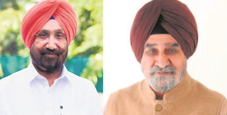 File Photo:-Tripat Rajinder Singh Bajwa and Sukhjinder Singh Randhawa