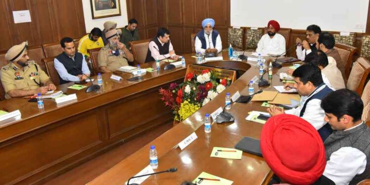 PUNJAB CM ANNOUNCES 'MISSION CLEAN' TO GO STRICT ON ILLICIT SAND MINING, LIQUOR AND DRUG TRADE