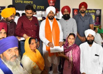 PUNJAB CM CHANNI ANNOUNCES RS.1000 CRORE FOR HOLISTIC DEVELOPMENT OF SRI CHAMKAUR SAHIB CONSTITUENCY