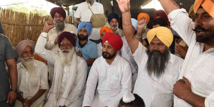 PUNJAB CM REITERATES SUPPORT TO AGITATION AGAINST BLACK FARM LAWS