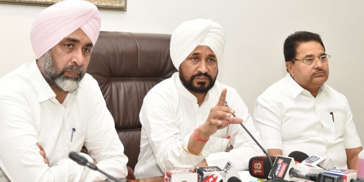 Punjab Chief Minister Charanjit Singh Channi