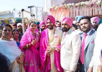 Punjab Chief minister Charanjit Channi's son gets married