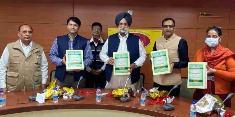 Deputy Chief Minister Sukhjinder Singh Randhawa on Wednesday released a Compendium of Circulars of the Punjab State Cooperative Agricultural Development Bank