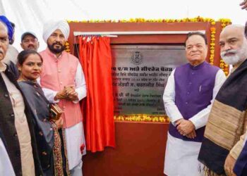 Punjab Chief Minister Charanjit Singh Channi on Monday laid the foundation stones of seven development projects,