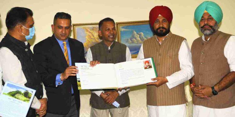 Punjab Chief Minister Charanjit Singh Channi on Monday released ‘Sadda Sohna Punjab’ coffee table book