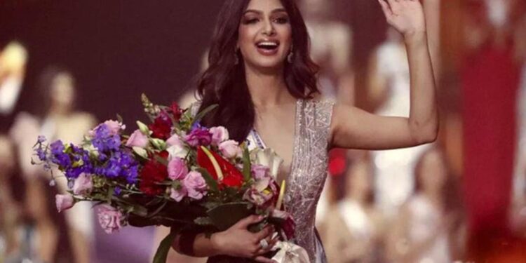 Chandigarh based Indian Girl Harnaz Sandhu Crowned Miss Universe 2021