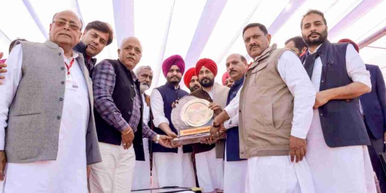 PUNJAB CM INAUGURATES SLEW OF DEVELOPMENT PROJECTS WORTH RS. 25 CRORE