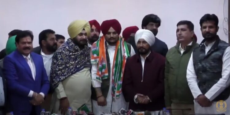 Punjabi Singer Sidhu Moose Wala Joins Congress