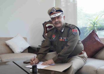 SIDDHARTH CHATTOPADHYAYA ASSUMES ADDITIONAL CHARGE AS DIRECTOR GENERAL OF POLICE PUNJAB