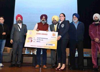 Sports Minister Pargat Singh disburses Rs 11.80 Crore to 3309 players and 10 coaches