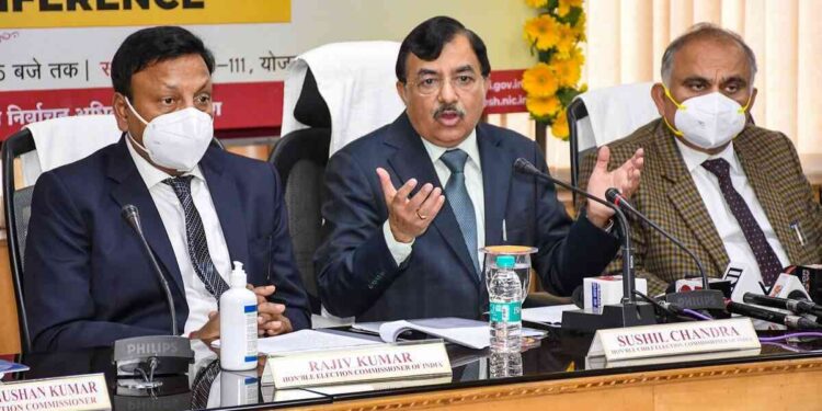 Chief Election Commissioner Sushil Chandra told reporters