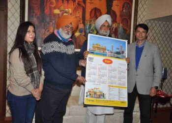 Deputy Chief Minister Randhawa releases New Year calendar of Markfed