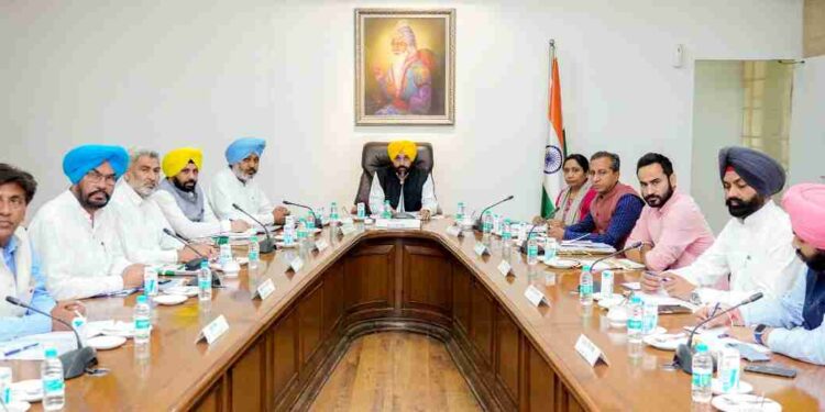 Punjab Cabinet led by Chief Minister Bhagwant Mann