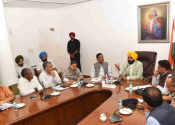 Punjab Chief Minister Bhagwant Mann on Thursday exhorted the top brass of state Civil and Police Administration to discharge