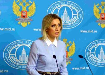 Russian Foreign Ministry spokeswoman Maria Zakharova. (Credit Twitter @mfa_russia)