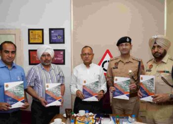 DGP PUNJAB VK BHAWRA INAUGURATES ROAD SAFETY & TRAFFIC RESEARCH CENTRE IN MOHALI