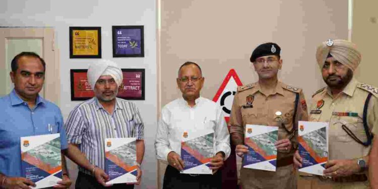 DGP PUNJAB VK BHAWRA INAUGURATES ROAD SAFETY & TRAFFIC RESEARCH CENTRE IN MOHALI