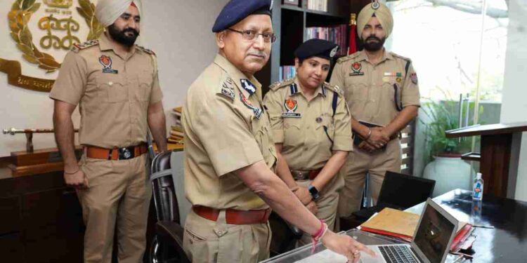 DGP Punjab VK Bhawra