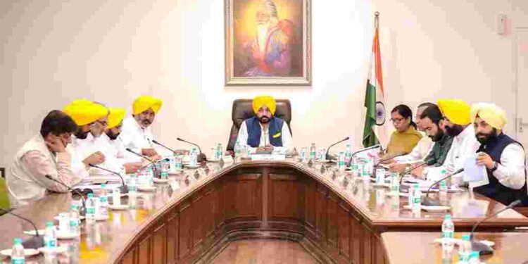 Punjab Cabinet led by Chief Minister Bhagwant Mann