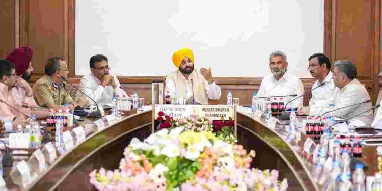 Punjab Chief Minister Bhagwant Mann on Monday asked the Deputy Commissioners to regularly convene outdoor meetings