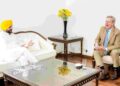 AUSTRALIAN HIGH COMMISSIONER BARRY O'FARRELL CALLS ON PUNJAB CM