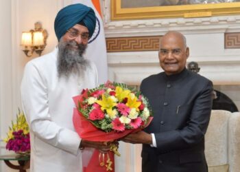 SPEAKER KULTAR SINGH SANDHWAN CALLS ON PRESIDENT OF INDIA