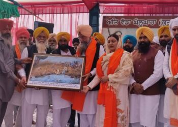 Speaker Kultar Singh Sandhwan, Cabinet Minister Anmol Gagan Maan pay tributes to the Martyrs of Vadda Ghallughara