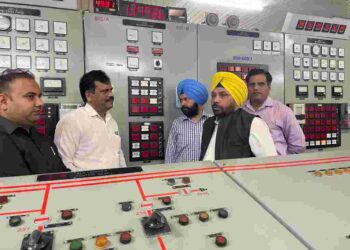 Power Minister Harbhajan Singh ETO visits Ranjit Sagar Dam and Shahpurkandi Project