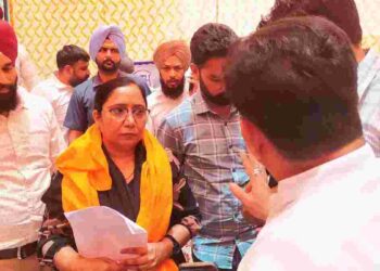 Dr. Baljit Kaur, today listened to the problems of the people