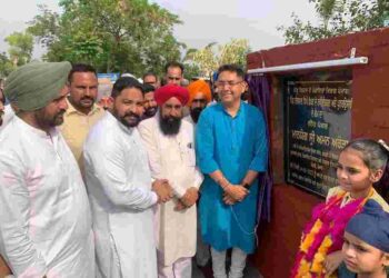 Minister Aman Arora on Monday laid foundation stone of slew of development projects paving a way for holistic development of both villages.