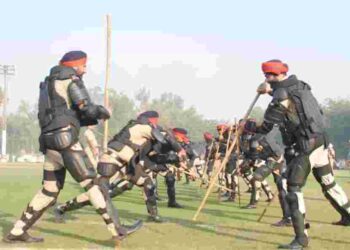 PUNJAB POLICE CONDUCT MOCK DRILLS FOR RIOT CONTROL ACROSS STATE