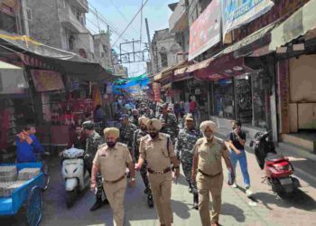 PUNJAB POLICE STEP-UP SECURITY ACROSS STATE