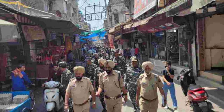 PUNJAB POLICE STEP-UP SECURITY ACROSS STATE